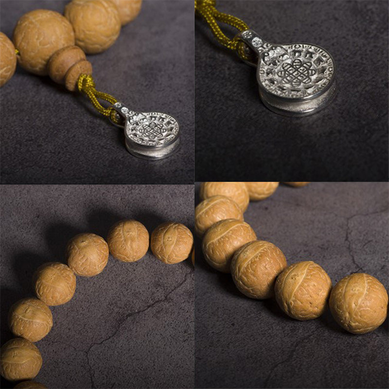 Bodhi Seed Luck Auspiciousness Wrist Mala Tassel Pocket Mala