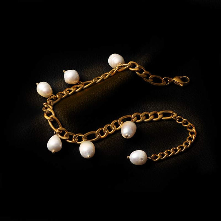 Pearl Happiness Wealth Anklet