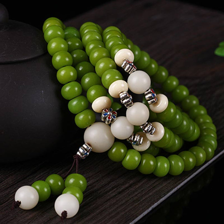 Tibetan Mala Bodhi Peace Bracelet