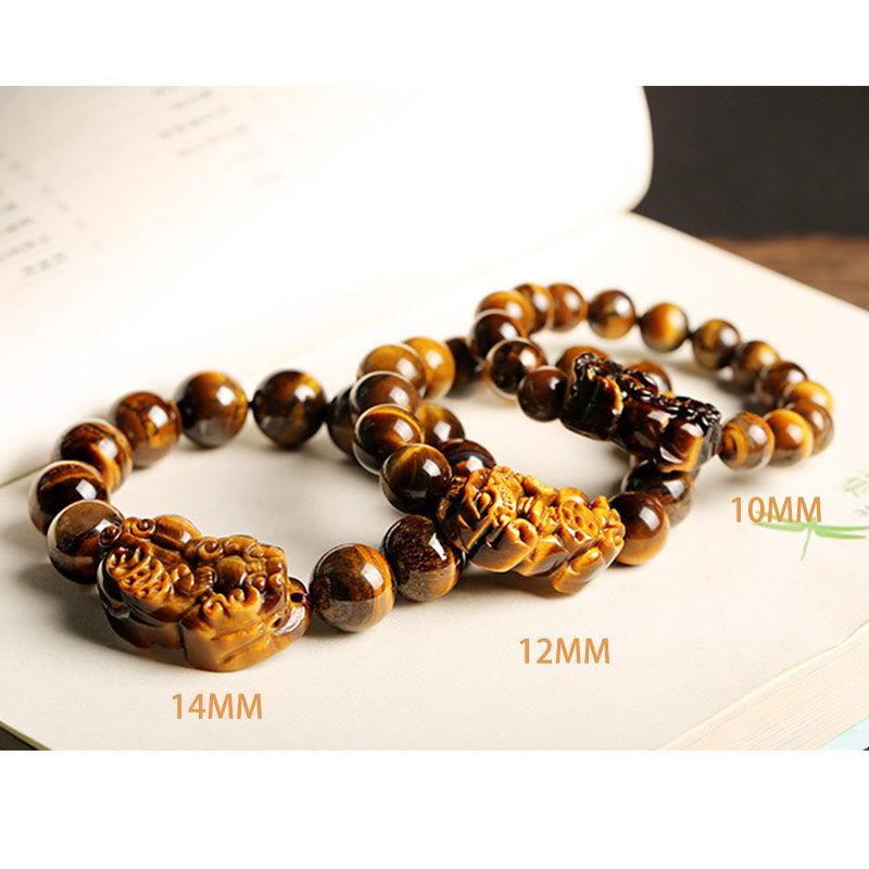 Buddha Stones Natural Tiger Eye Wealth Bracelet