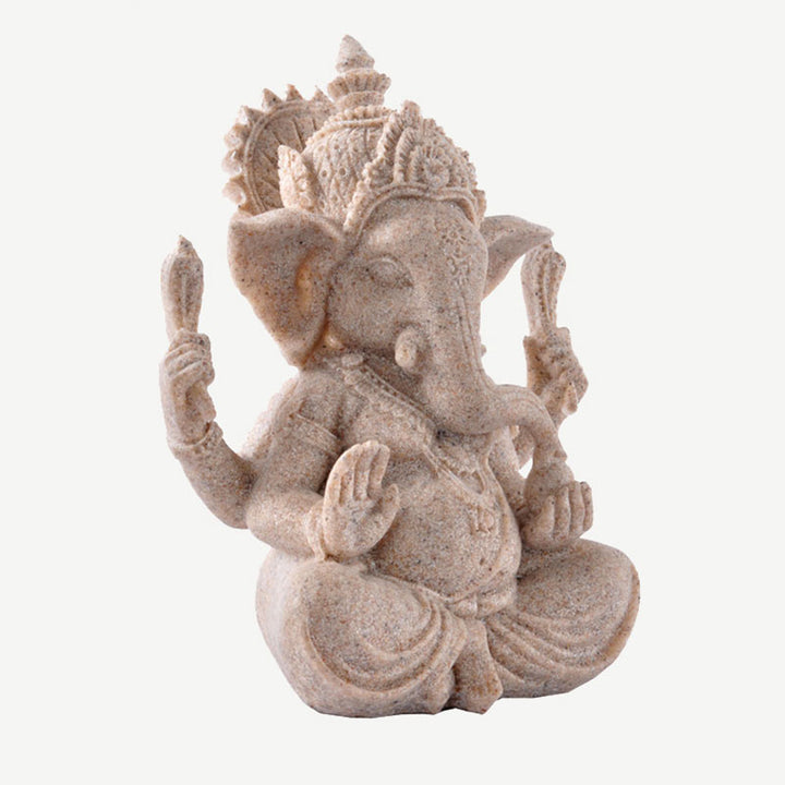 Ganesh Ganpati Elephant Statue Wealth Blessing Home Decoration