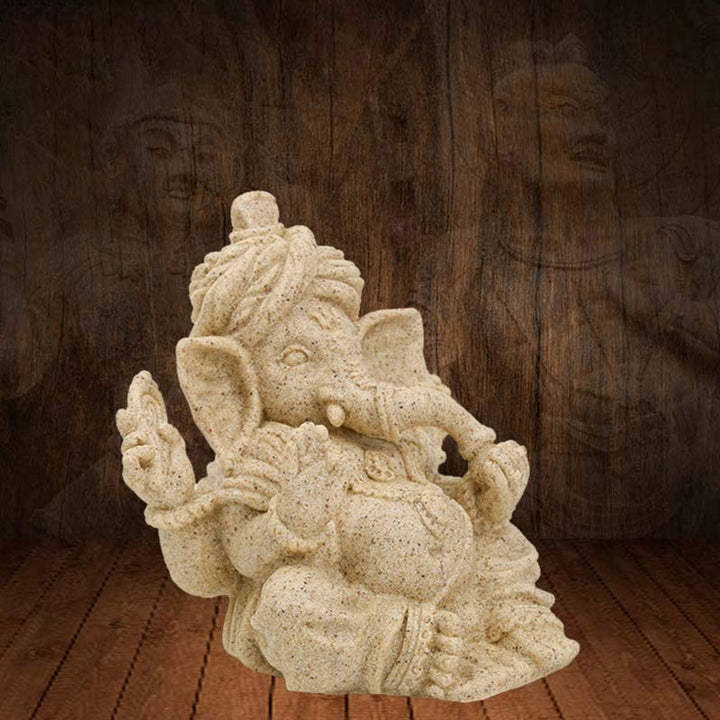 Ganesh Ganpati Elephant Statue Blessing Protection Home Decoration