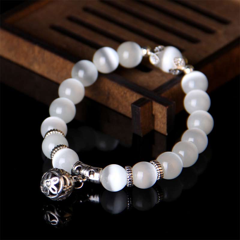 Buddha Stones Tibetan Cat Eye Lucky Bracelet