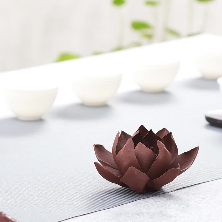 Tibetan Lotus Positive Peace Incense Burner Decoration