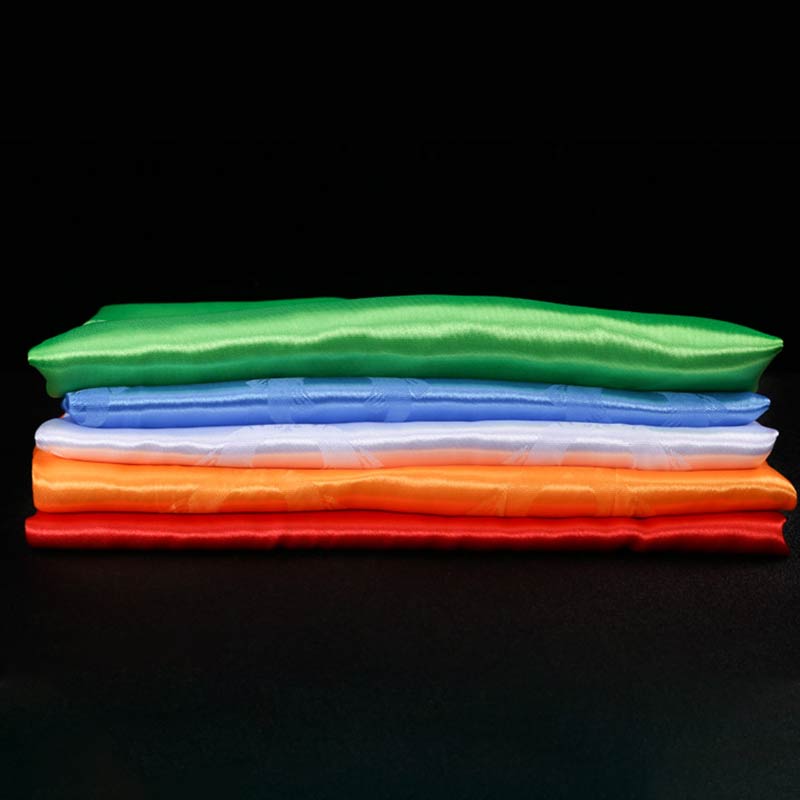 Tibetan Blessing Auspicious 5 Colors Khata Decoration