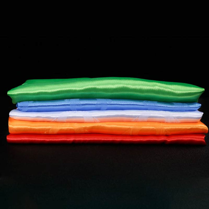 Tibetan Blessing Auspicious 5 Colors Khata Decoration