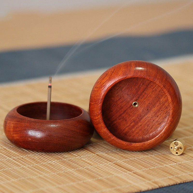 Rosewood Meditation Healing Incense Burner Decoration