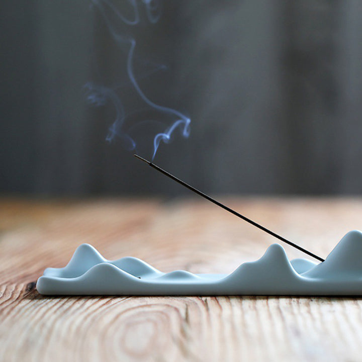 Mountain Cloud Meditation Balance Incense Holder