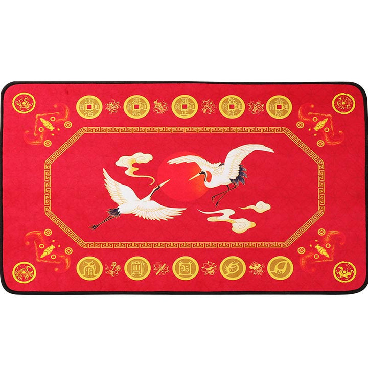 Buddha Stones Five Elements Lucky Crane Gourd Kirin Dragon Axe Nine Koi Fish Non-slip Foot Pad Doormat