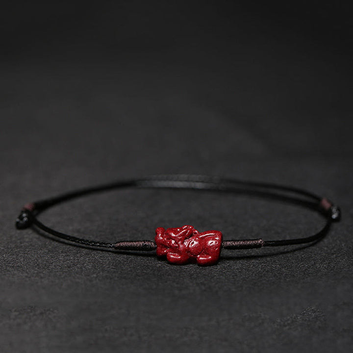 FREE Today: Bring Positive and Blessing Energy Lucky Cinnabar Red String Bracelet