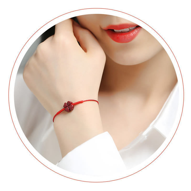 FREE Today: Bring Positive and Blessing Energy Lucky Cinnabar Red String Bracelet