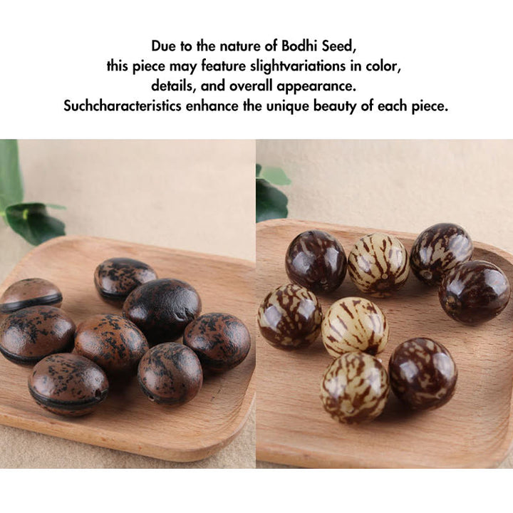 Buddha Stones Bodhi Seed Lotus Wisdom Harmony Necklace Pendant