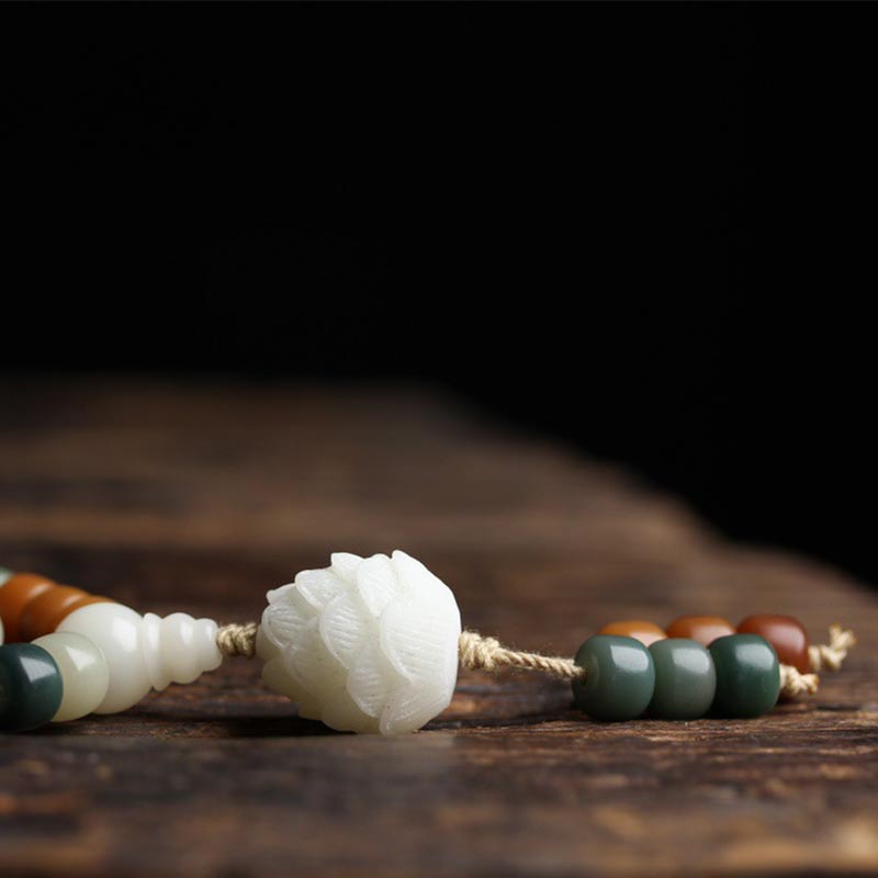 Bodhi Lotus Mala Harmony Necklace Bracelet