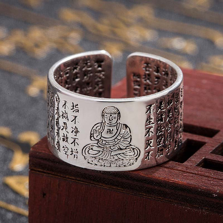 FengShui Buddha Chinese Zodiac Protection Adjustable Ring