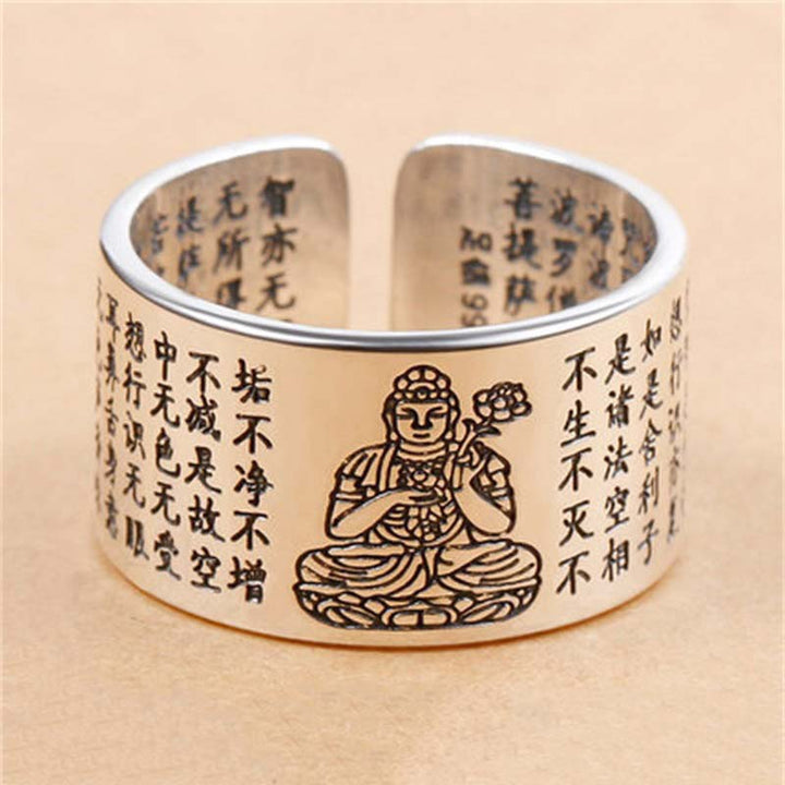 FengShui Buddha Chinese Zodiac Protection Adjustable Ring