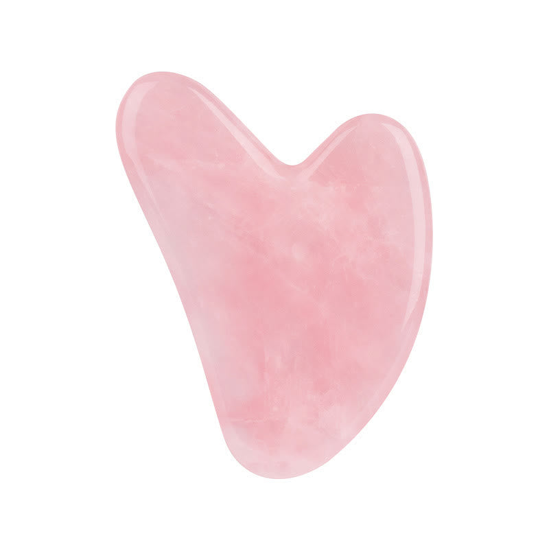 Natural Gemstone Crystal Love Heart Gua Sha Board Gua Sha Tool (Extra 30% Off | USE CODE: FS30)