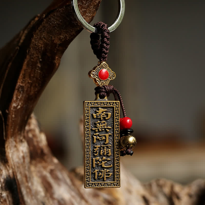 Namo Amitabha Peace Blessing Keychain