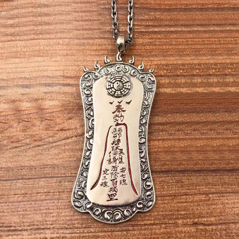 FengShui Bagua PiXiu Cinnabar Balance Necklace Pendant