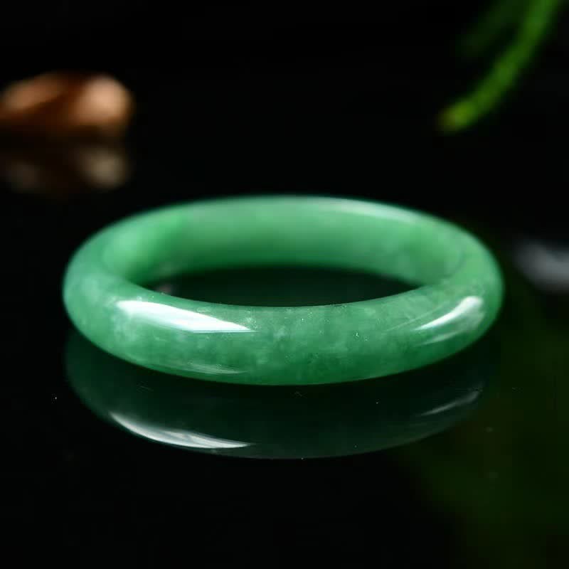 Buddha Stones Jade Healing Abundance Protection Bracelet Bangle