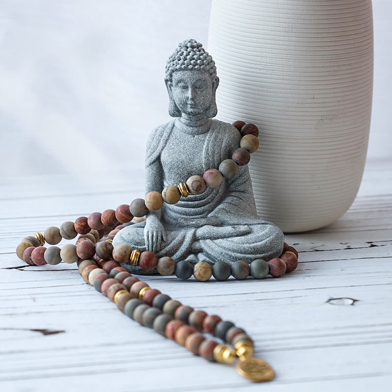 Buddha Stone Tibetan Meditation Healing Gift Bundle