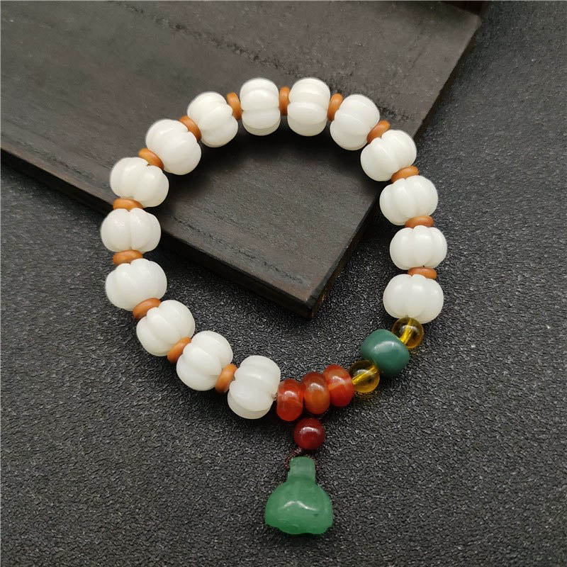 Natural Bodhi Seed Agate Bodhi Harmony Bracelet