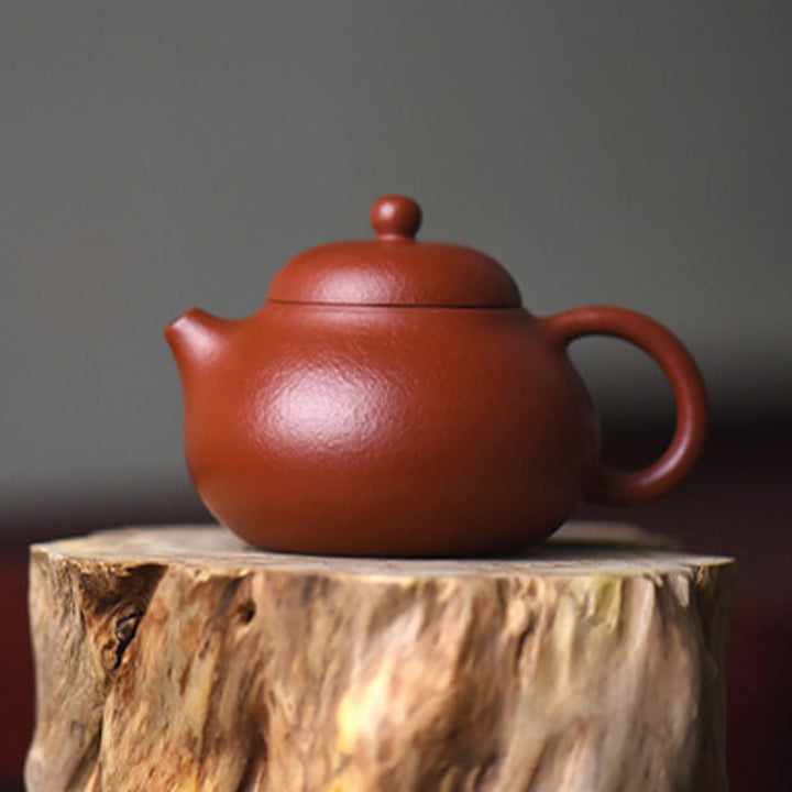 Buddha Stones Yixing All Handmade Wen Dan Brown Purple Clay Kung Fu Teapot