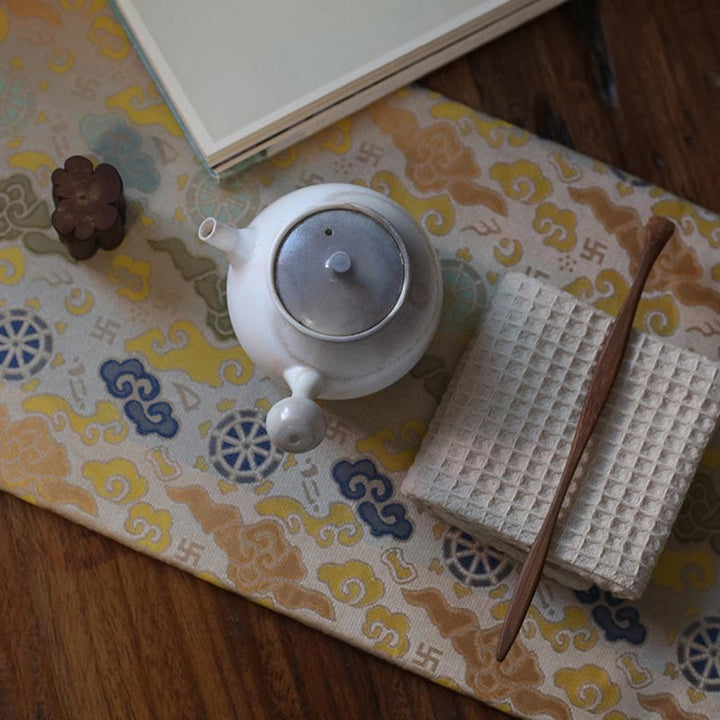 Elegant Floral Brocade Pattern Cup Mat Tea Cup Coaster