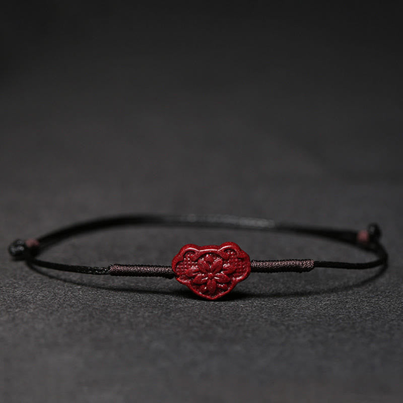 FREE Today: Bring Positive and Blessing Energy Lucky Cinnabar Red String Bracelet