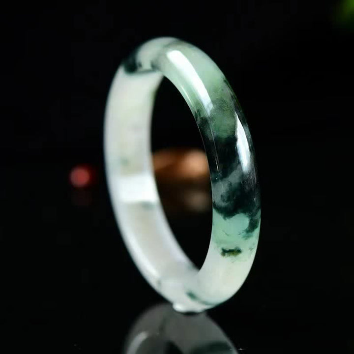 Jade Abundance Luck Protection Bracelet Bangle