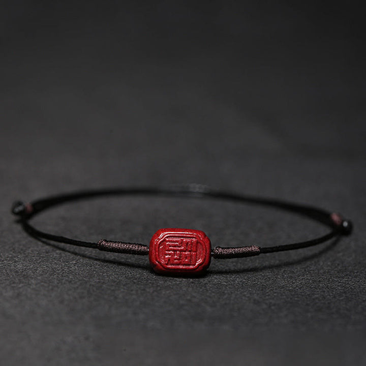 FREE Today: Bring Positive and Blessing Energy Lucky Cinnabar Red String Bracelet