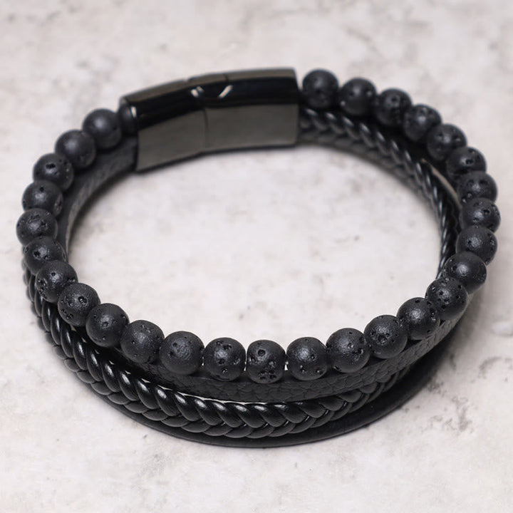 FREE Today:  Anti-stress Support Bead Leather Bracelet