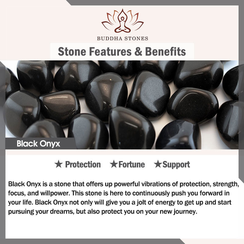 Buddha Stones Nine-Eye Dzi Bead Wealth Protection Necklace