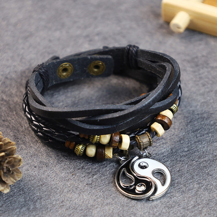 Yin Yang Pendant Couple Balance Bracelet (Extra 30% Off | USE CODE: FS30)