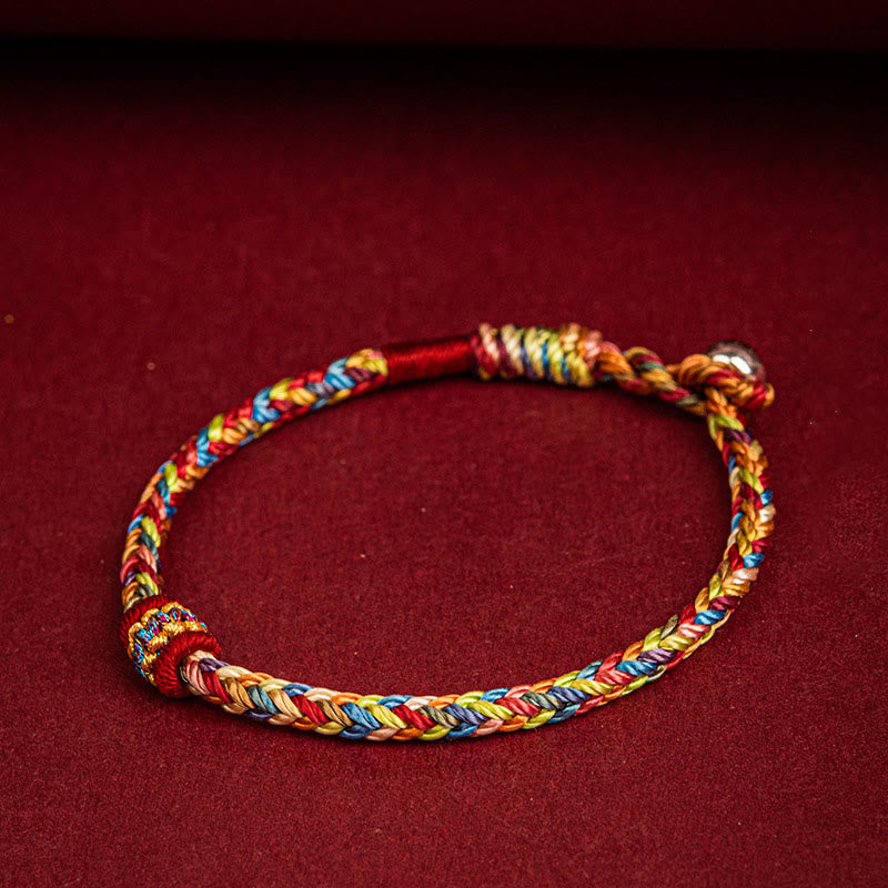 FREE Today: To Ward Off Evil Spirits Colorful Rope String Bracelet Child Adult Applicable