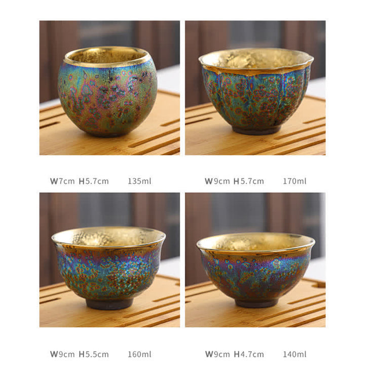 Colorful Ceramic Teacup Tea Cups