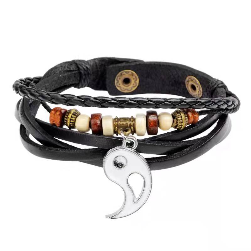 Yin Yang Pendant Couple Balance Bracelet (Extra 30% Off | USE CODE: FS30)