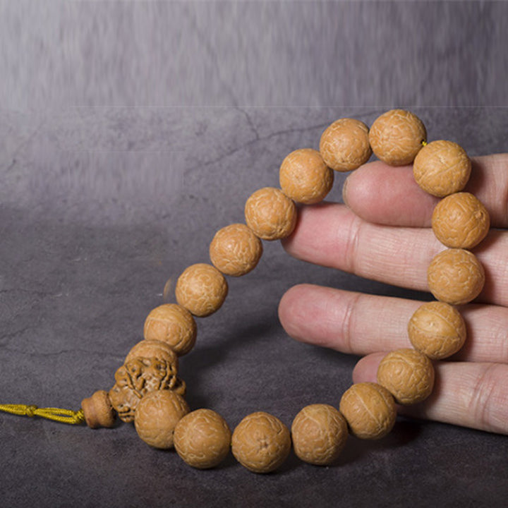 Bodhi Seed Luck Auspiciousness Wrist Mala Tassel Pocket Mala