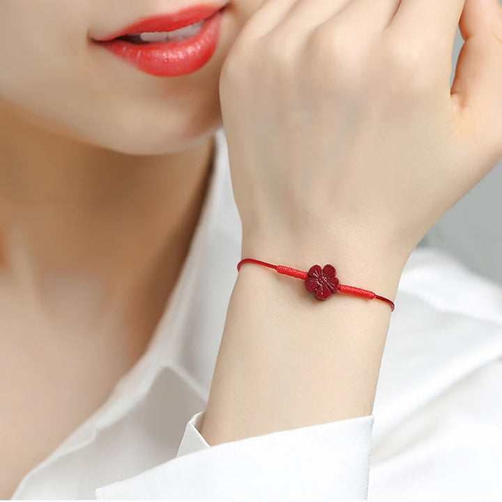 FREE Today: Bring Positive and Blessing Energy Lucky Cinnabar Red String Bracelet