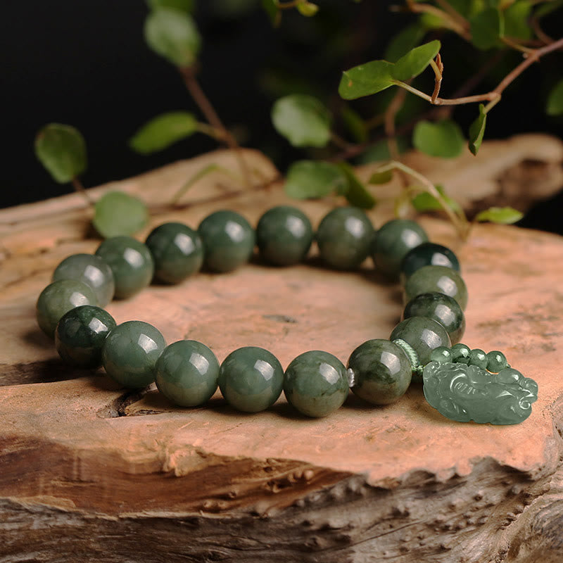 Tibetan Jade PiXiu Prosperity Bracelet