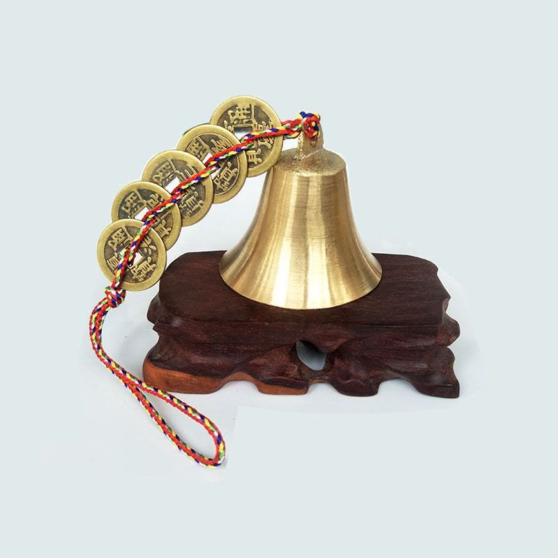 Feng Shui Bell Wealth Success Luck Decoration