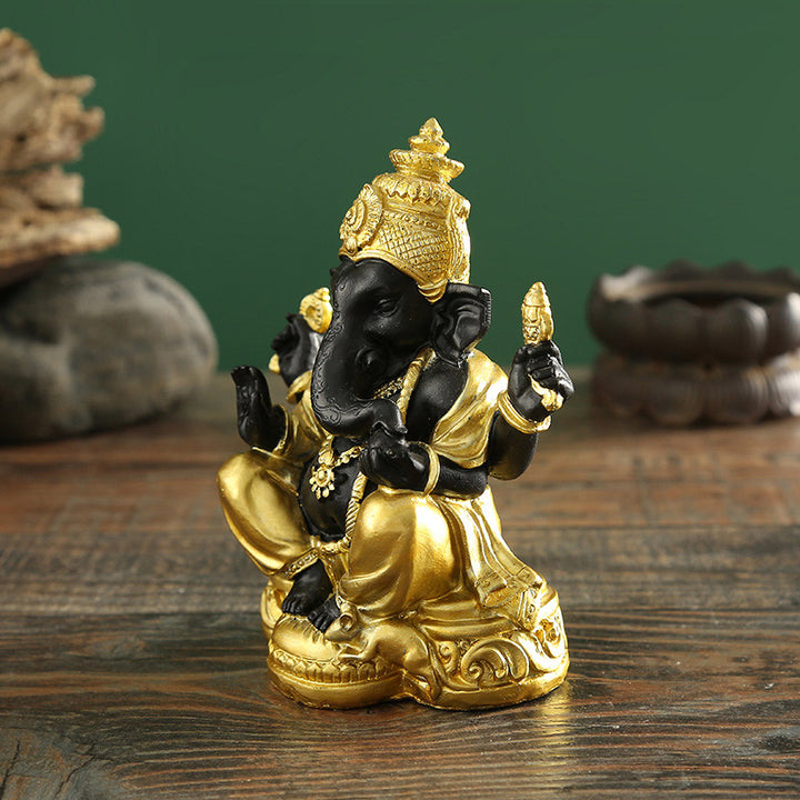 Buddha Stones Tibetan Ganpati FengShui Decoration