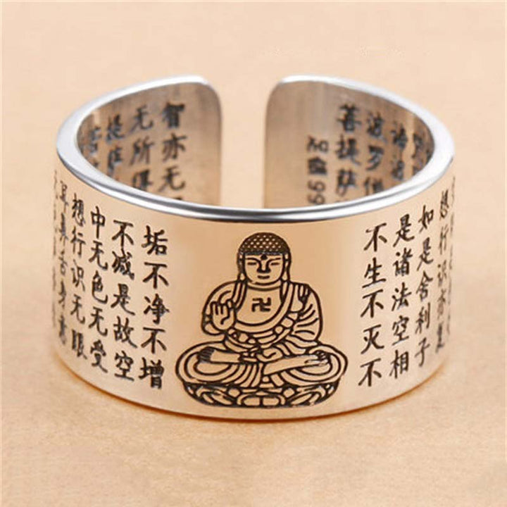 FengShui Buddha Chinese Zodiac Protection Adjustable Ring