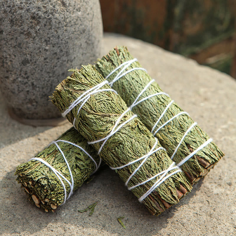 Cedar Smudge Stick for Home Cleansing Incense Meditation and Rituals Cedar Sticks Incense Wands