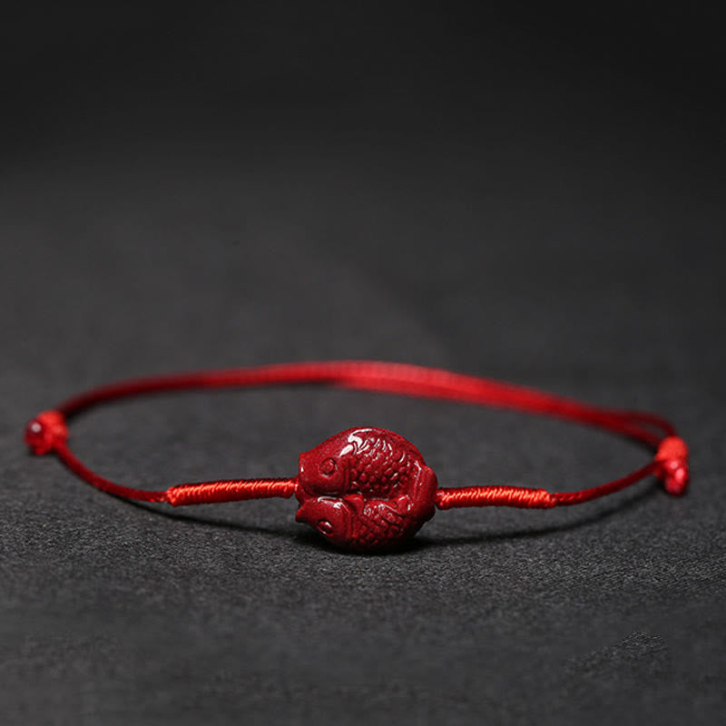 FREE Today: Bring Positive and Blessing Energy Lucky Cinnabar Red String Bracelet