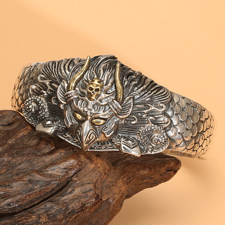 Tibetan Garuda Bird Wisdom Protection Bracelet Bangle