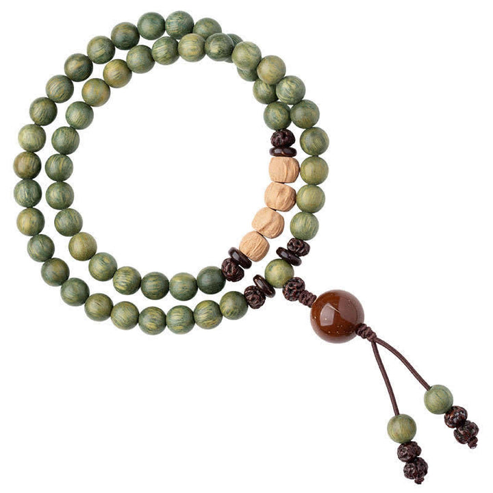 Green Sandalwood Positive Peace Bracelet