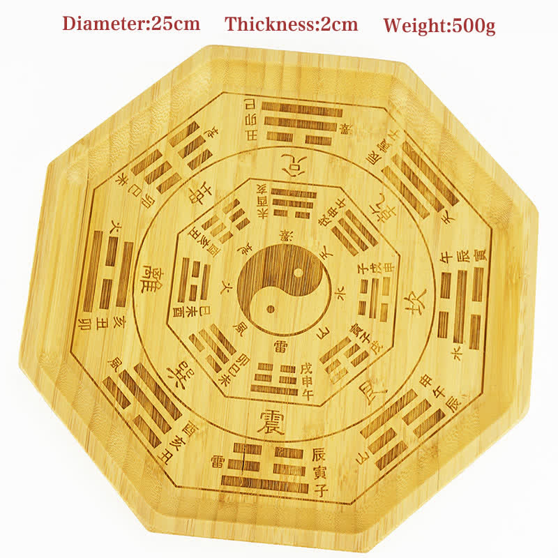 Feng Shui Bamboo Bagua Map Harmony Energy Map