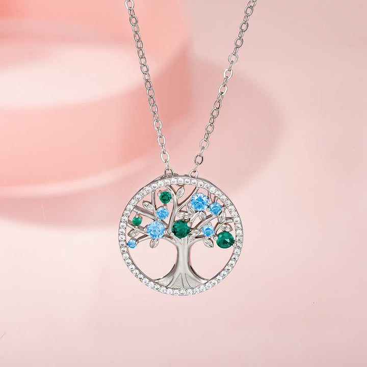 The Tree of Life Zircon Copper Unity Necklace Pendant (Extra 40% Off | USE CODE: FS40)