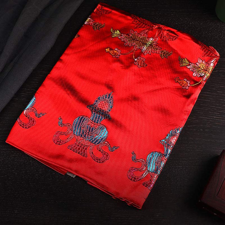 Tibetan Blessing 5 Colors Auspicious Embroidered Khata Decoration