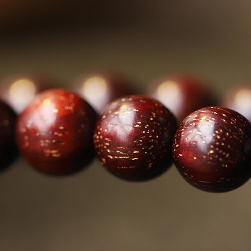 925 Sterling Silver Indian Small Leaf Red Sandalwood Hetian Gray Jade Amber Gold Star Bracelet